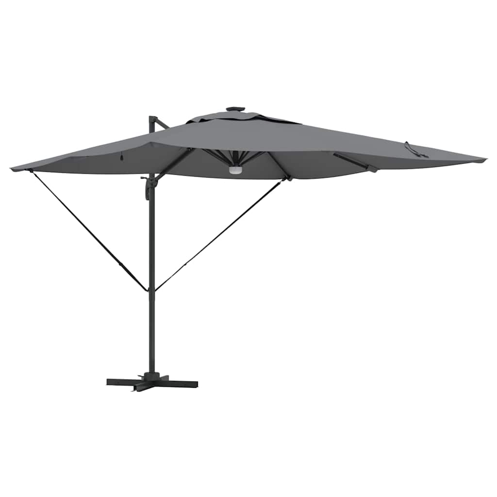 Roma Suncobran Antracit 286 x 284 x 270 cm Aluminij i poliester