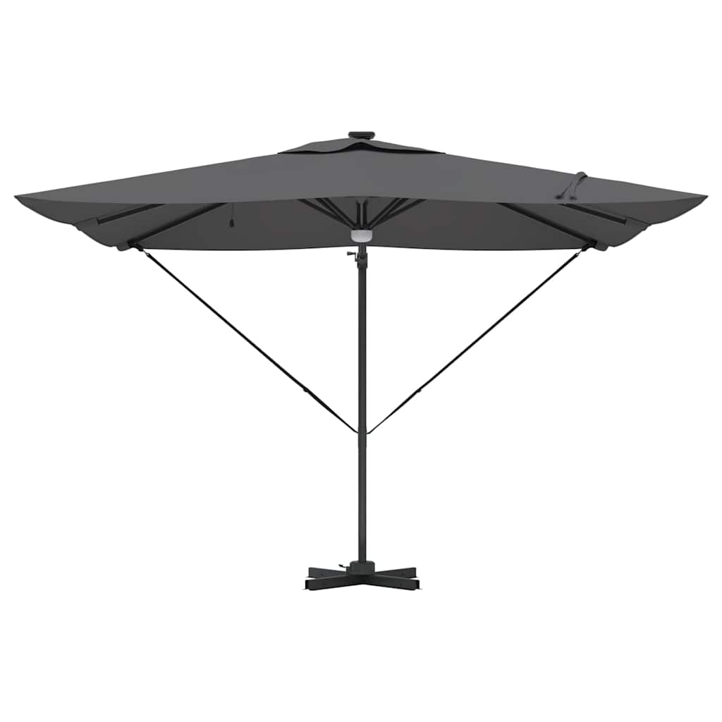 Roma Suncobran Antracit 286 x 284 x 270 cm Aluminij i poliester