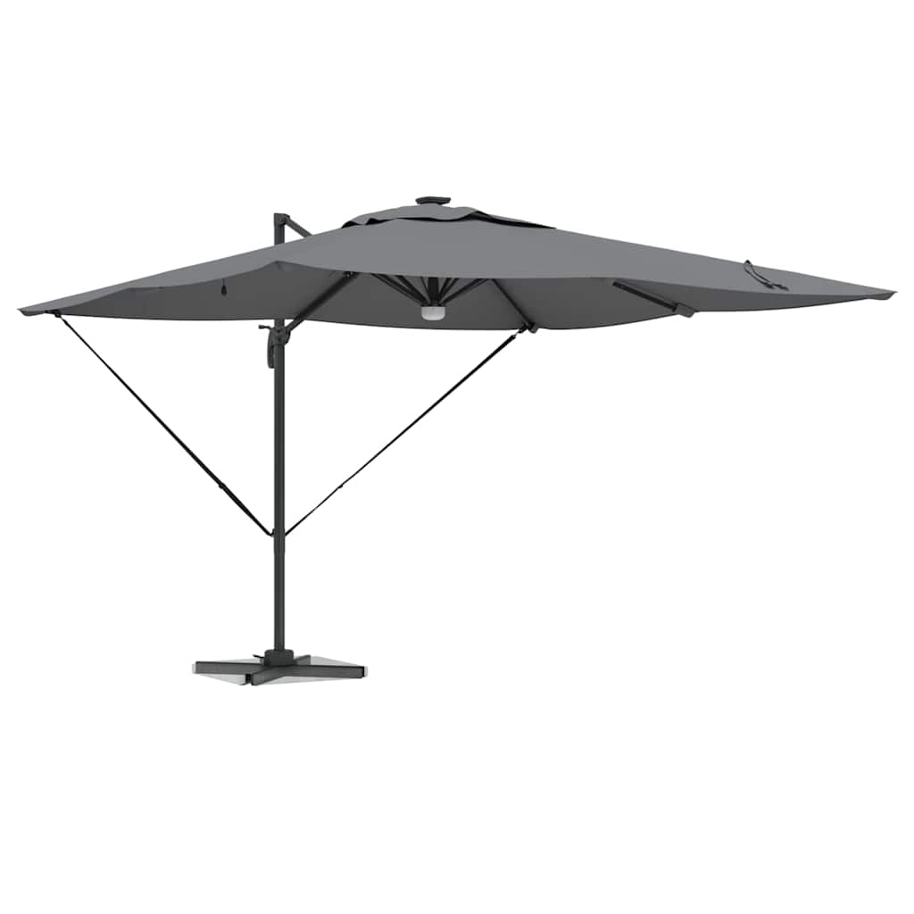 Roma Suncobran Antracit 286 x 284 x 270 cm Aluminij i poliester