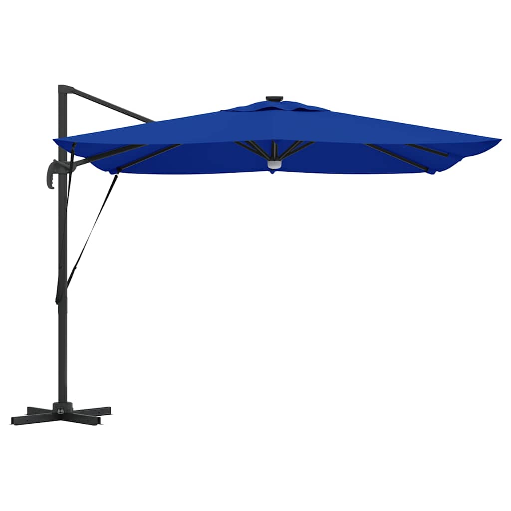 Roma Suncobran Plava 286 x 284 x 270 cm Aluminij i poliester