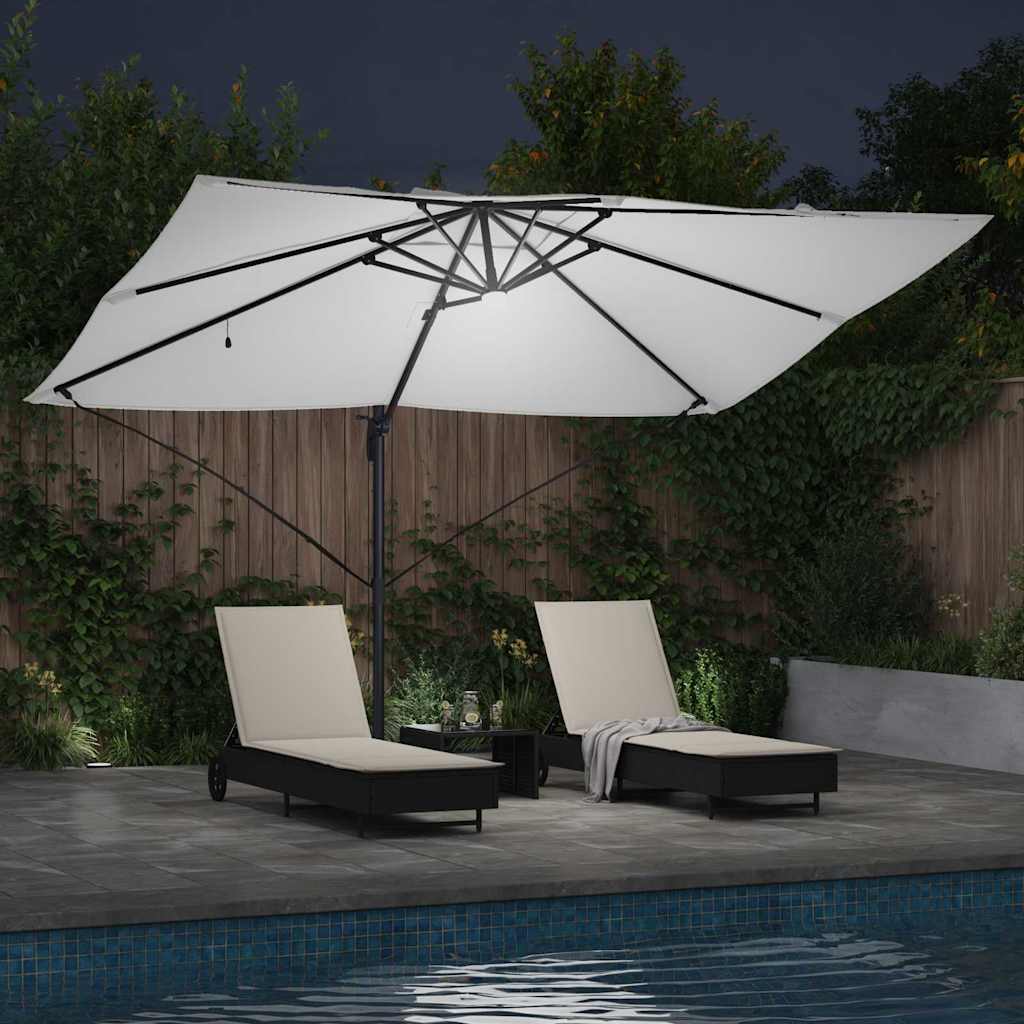 Suncobran Pijesak 351 x 250 x 253 cm Poliester i aluminij