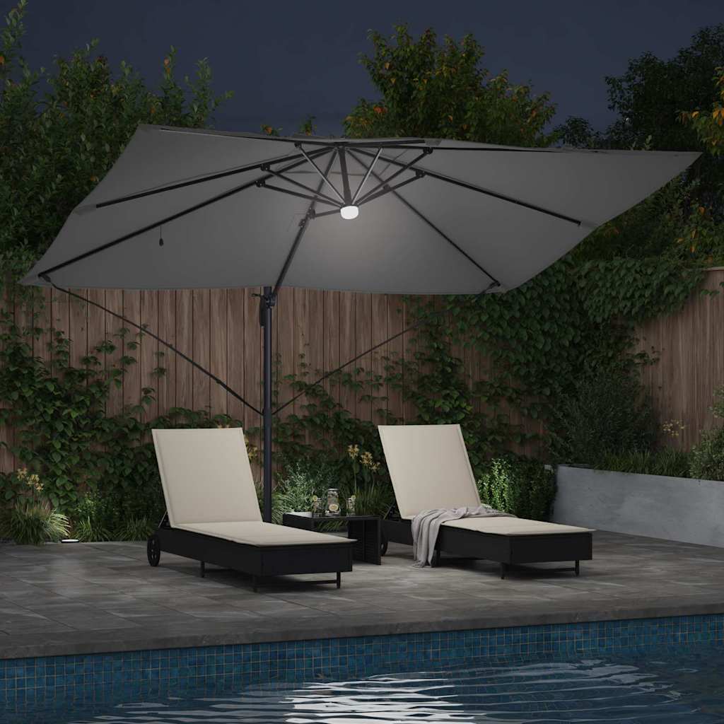 Suncobran Antracit 351 x 250 x 253 cm Poliester i aluminij