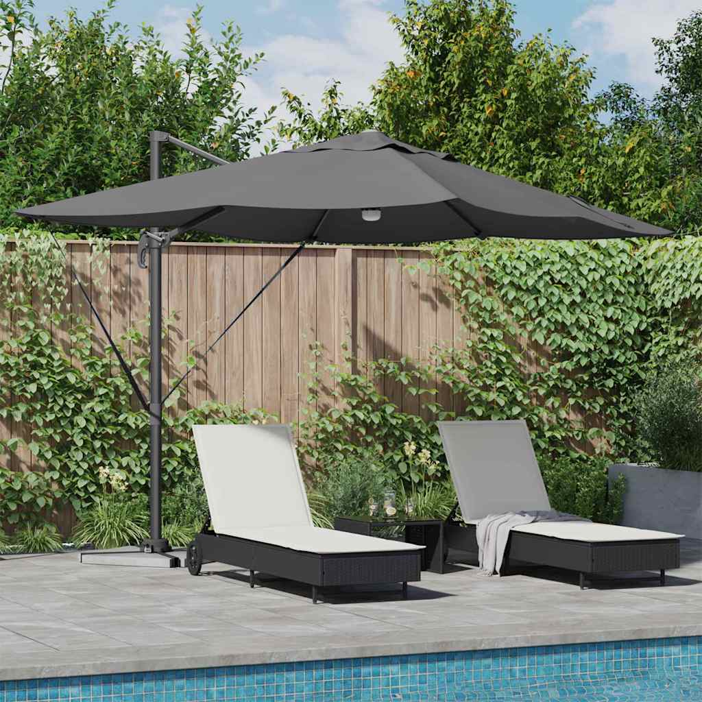 Suncobran Antracit 351 x 250 x 253 cm Poliester i aluminij