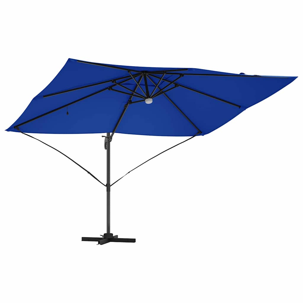 Suncobran Azurnoplava 351 x 250 x 253 cm Poliester i aluminij