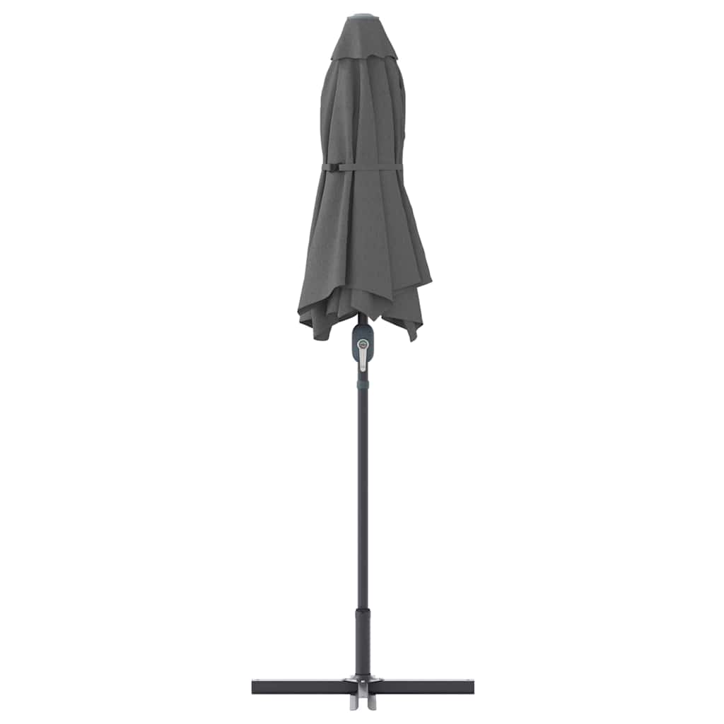 Vrtni suncobran Antracit 370 x 197 x 239 cm