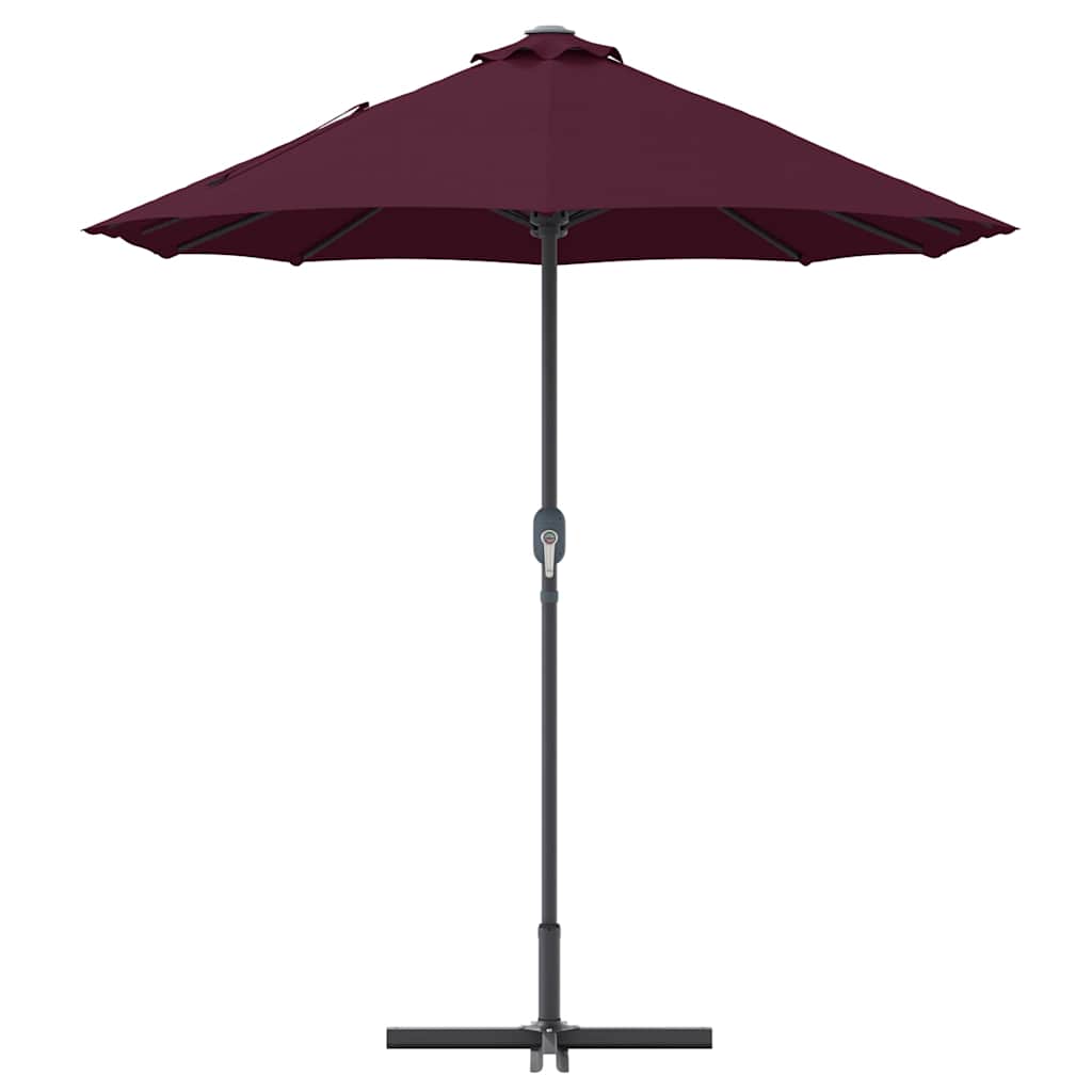 Vrtni suncobran Bordeaux Crvena 370 x 197 x 239 cm