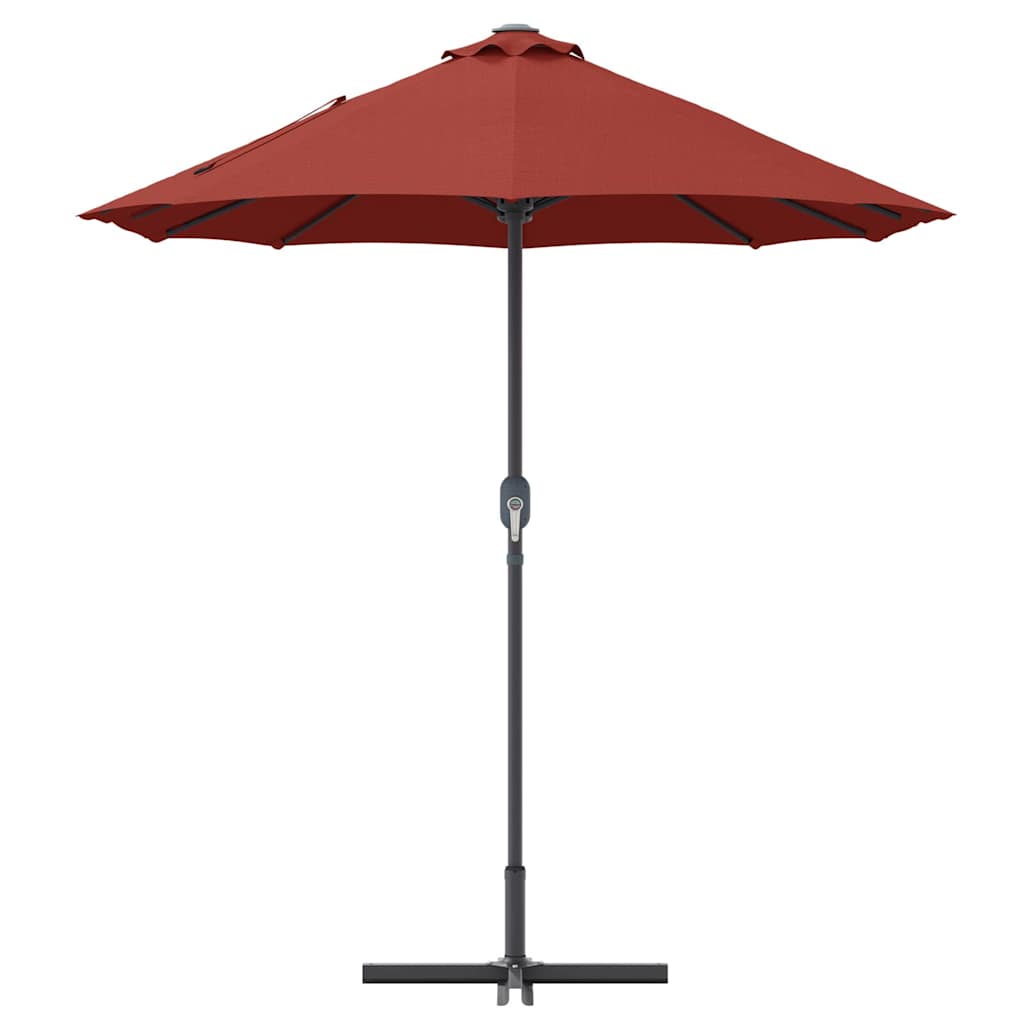 Vrtni suncobran Terakota 370 x 197 x 239 cm