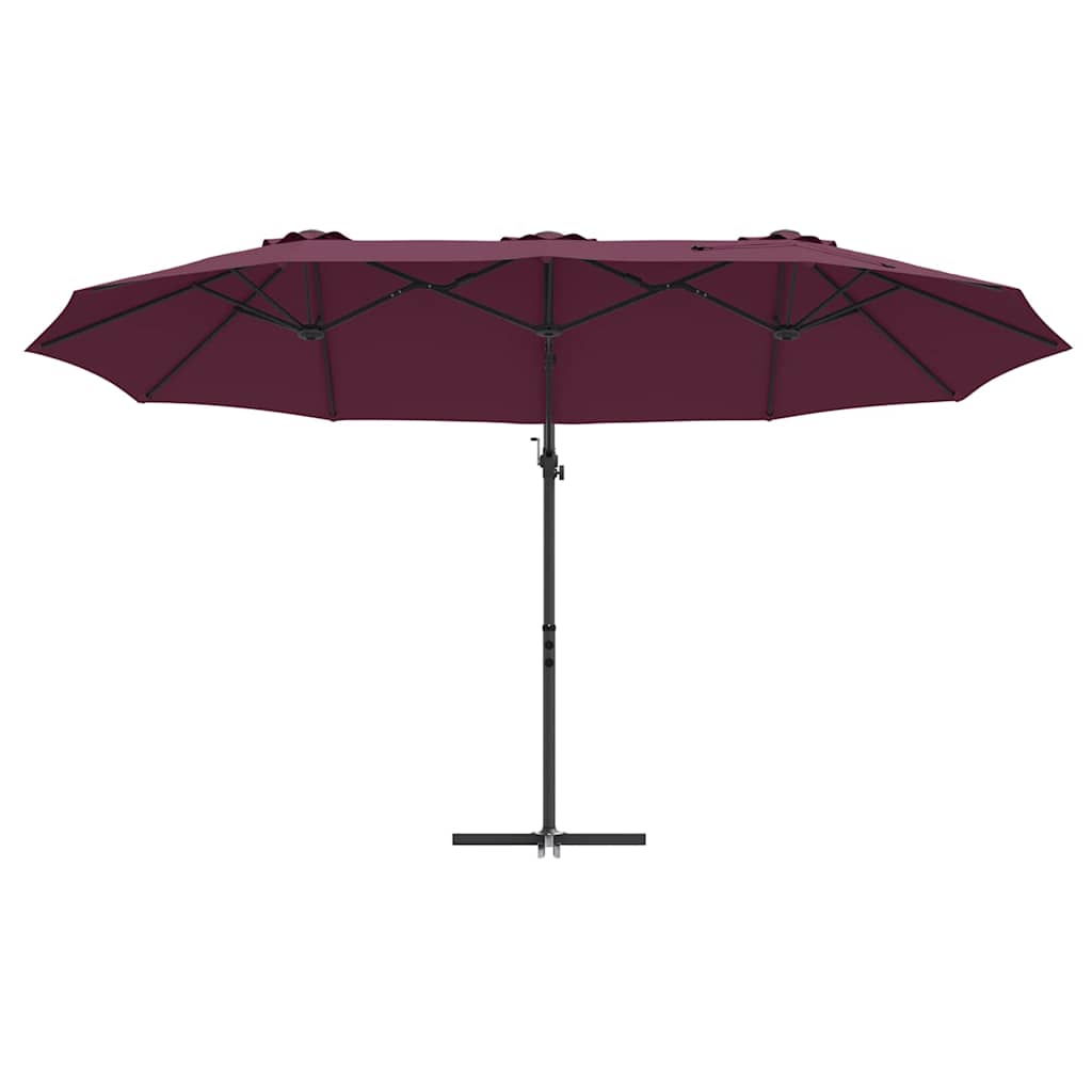 Suncobran Bordeaux Crvena 372 x 198 x 243 cm
