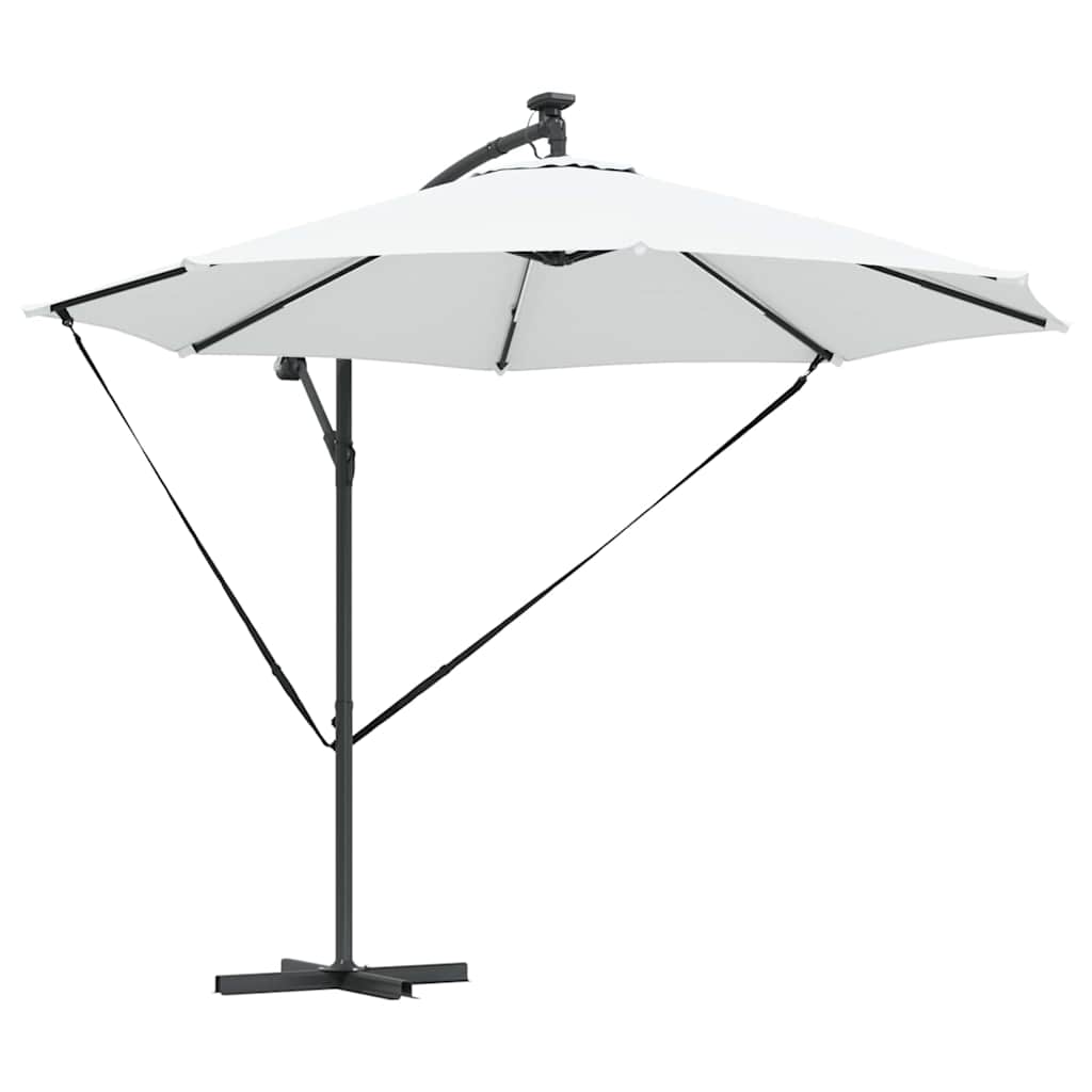 Suncobran Pijesak 294 x 294 x 248 cm Poliester i aluminij