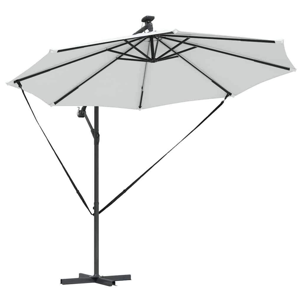 Suncobran Pijesak 294 x 294 x 248 cm Poliester i aluminij