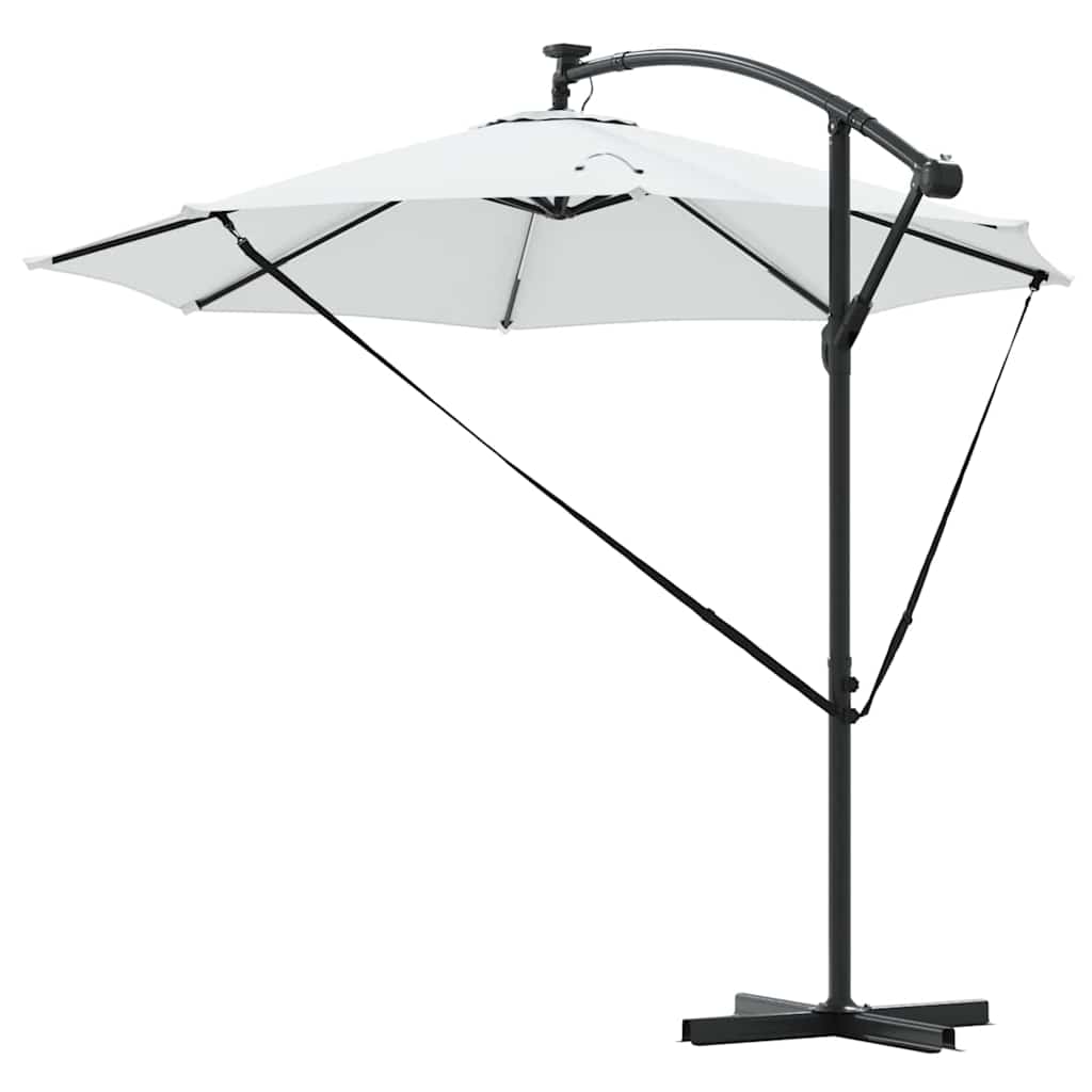 Suncobran Pijesak 294 x 294 x 248 cm Poliester i aluminij