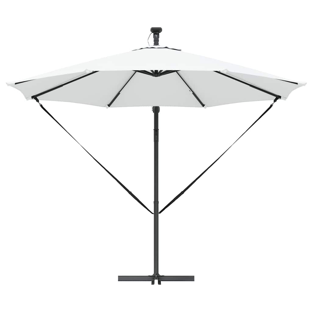 Suncobran Pijesak 294 x 294 x 248 cm Poliester i aluminij