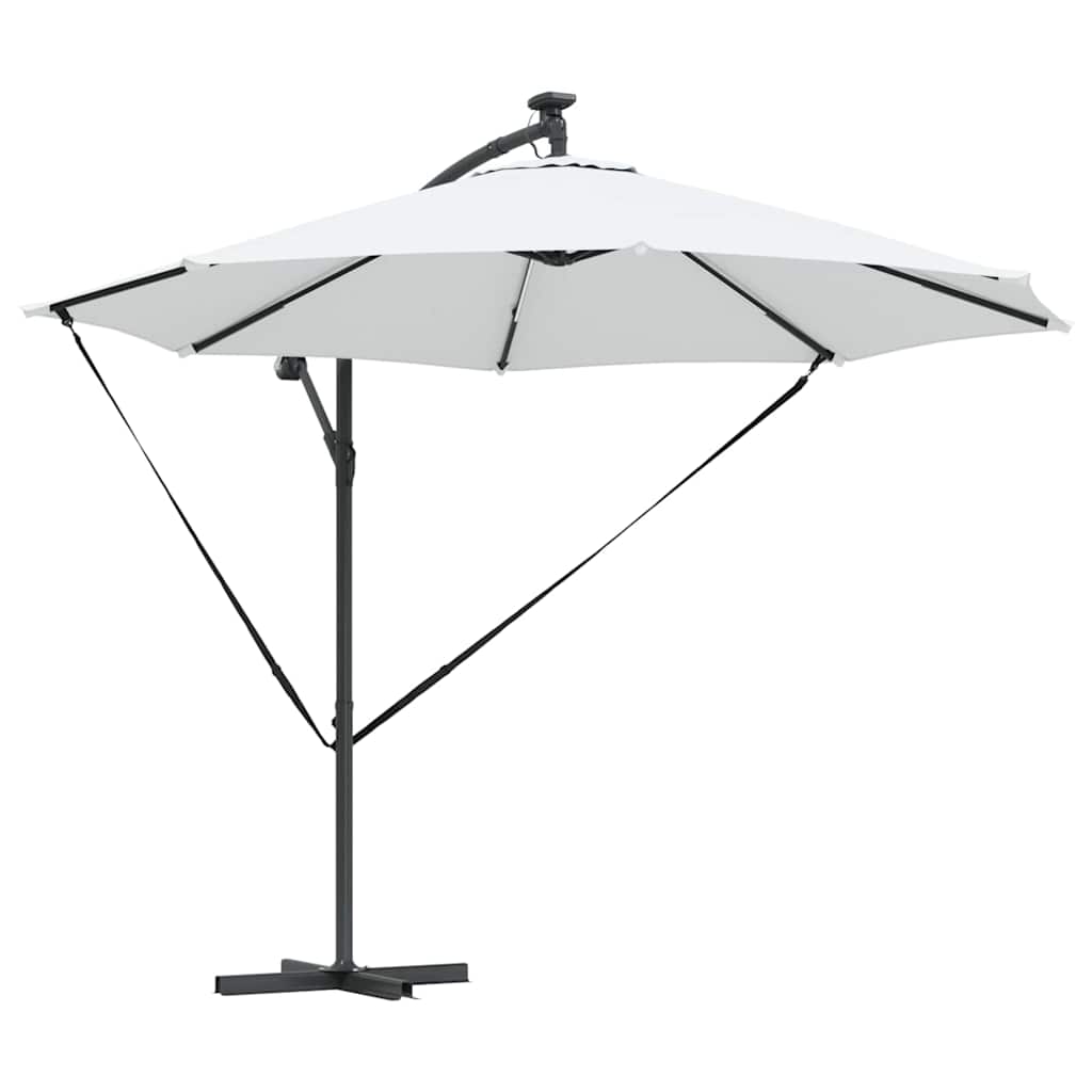 Suncobran Pijesak 294 x 294 x 248 cm Poliester i aluminij