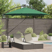 Suncobran Zelena 294 x 294 x 248 cm Poliester i aluminij