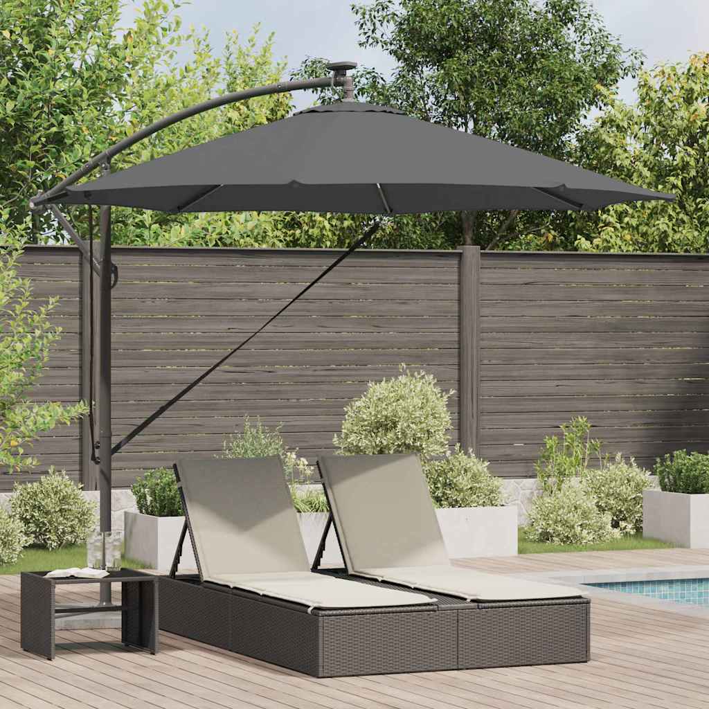 Suncobran Antracit 294 x 294 x 248 cm Poliester i aluminij