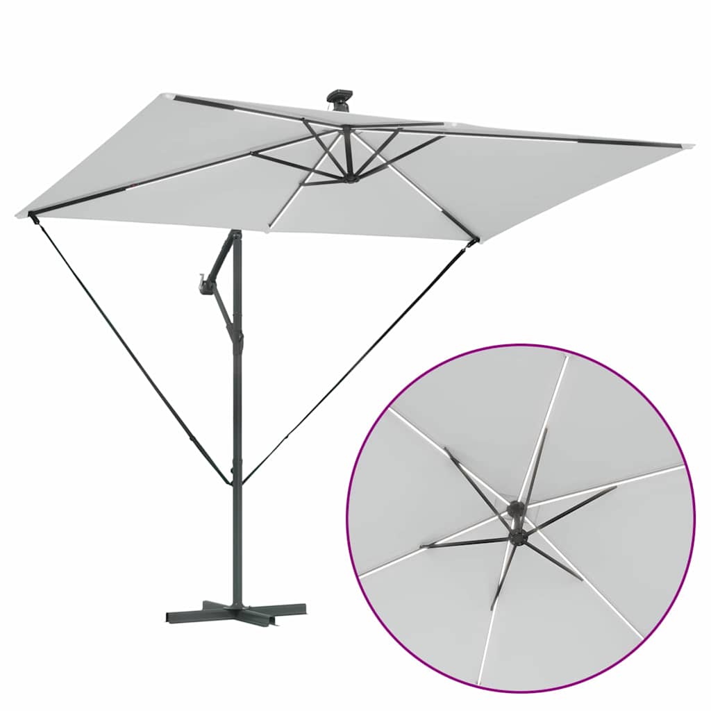 Suncobran Pijesak 294 x 200 x 270 cm Poliester i aluminij