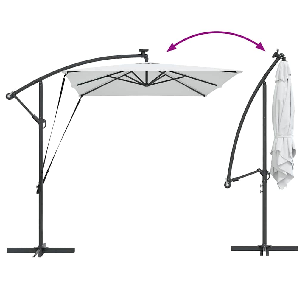 Suncobran Pijesak 294 x 200 x 270 cm Poliester i aluminij