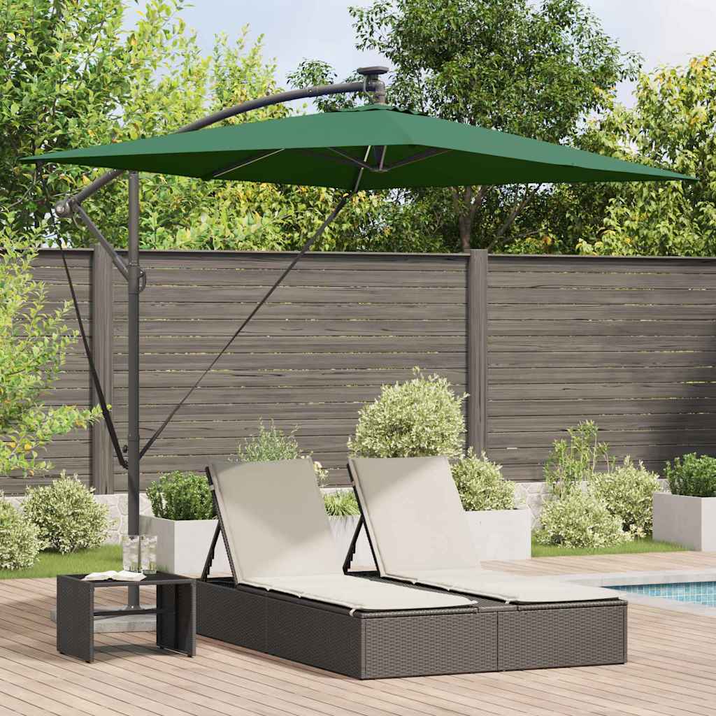 Suncobran Zelena 294 x 200 x 270 cm Poliester i aluminij