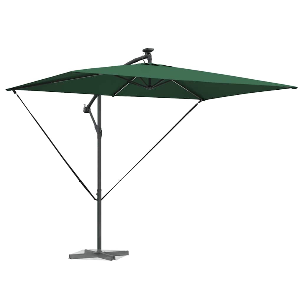 Suncobran Zelena 294 x 200 x 270 cm Poliester i aluminij