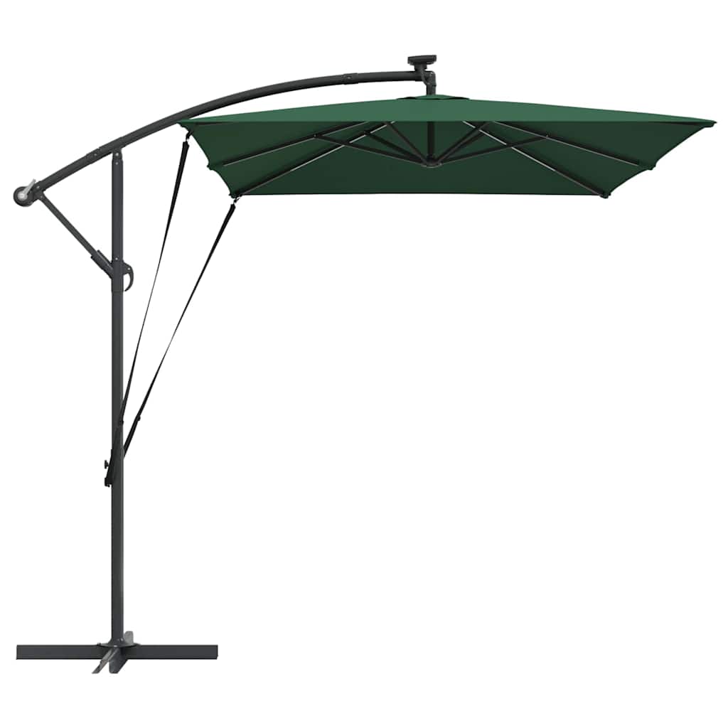 Suncobran Zelena 294 x 200 x 270 cm Poliester i aluminij