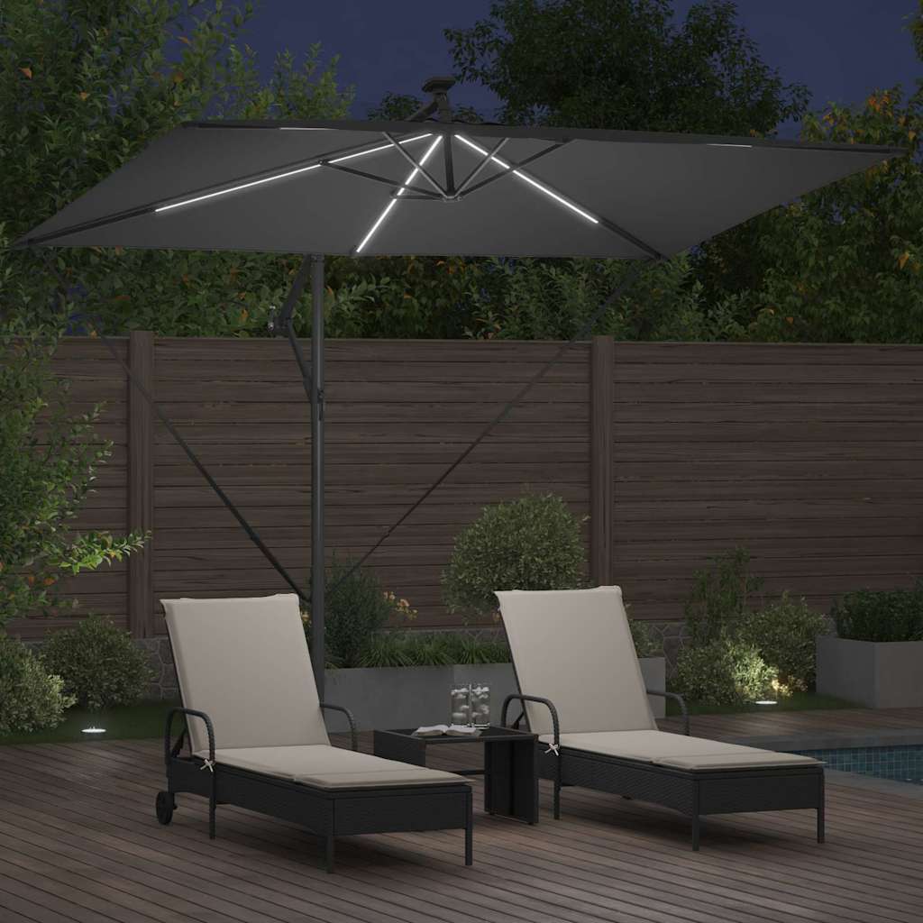 Suncobran Antracit 294 x 200 x 270 cm Poliester i aluminij