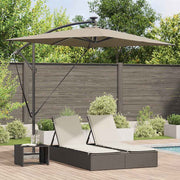 Suncobran Sivo-smeđa 294 x 200 x 270 cm Poliester i aluminij