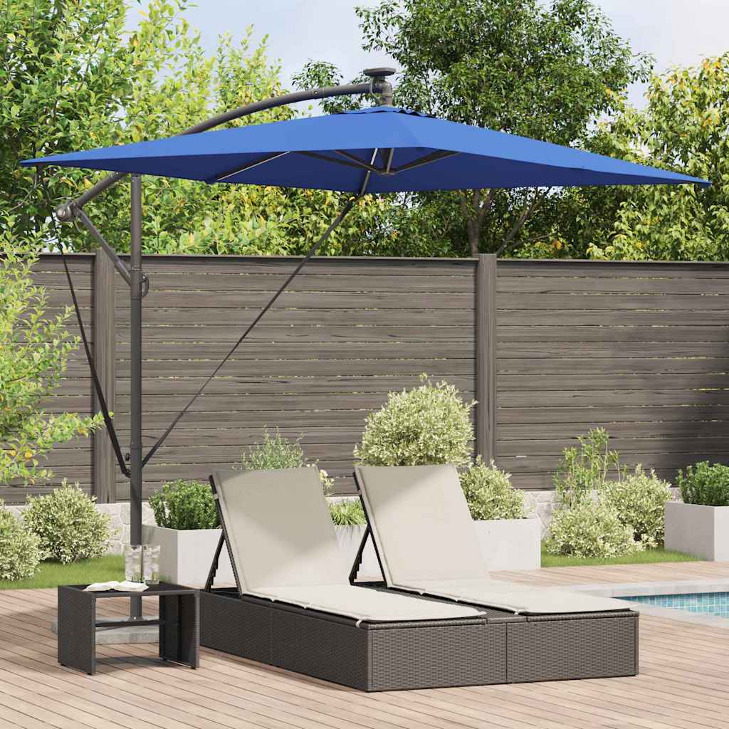Suncobran Azurnoplava 294 x 200 x 270 cm Poliester i aluminij