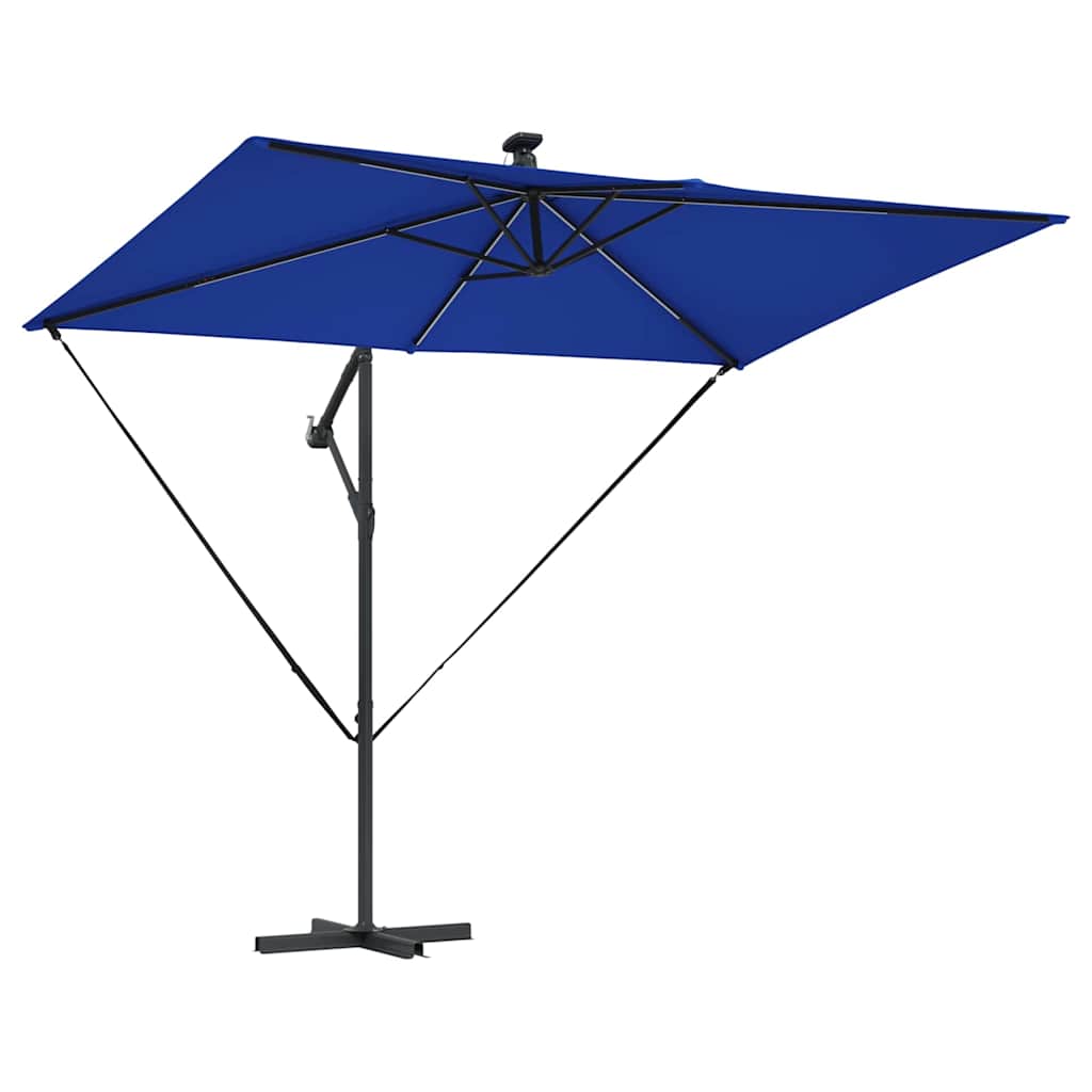 Suncobran Azurnoplava 294 x 200 x 270 cm Poliester i aluminij