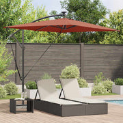 Suncobran Terakota 294 x 200 x 270 cm Poliester i aluminij