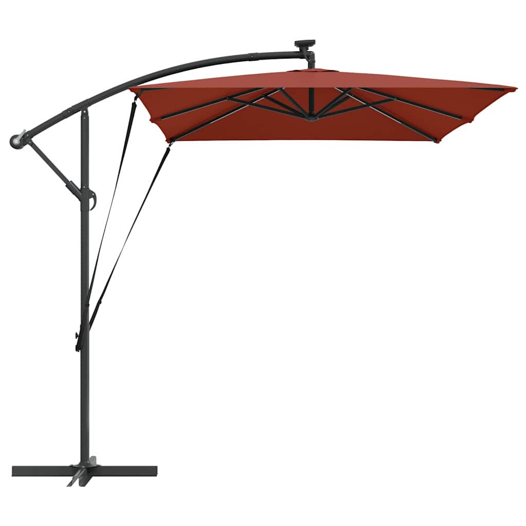Suncobran Terakota 294 x 200 x 270 cm Poliester i aluminij