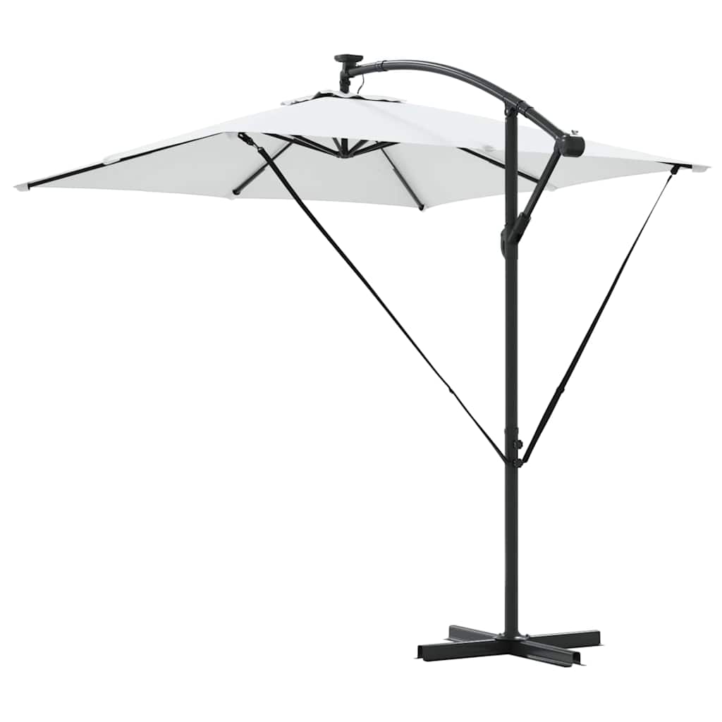 Suncobran Pijesak 249 x 249 x 250 cm Poliester i aluminij