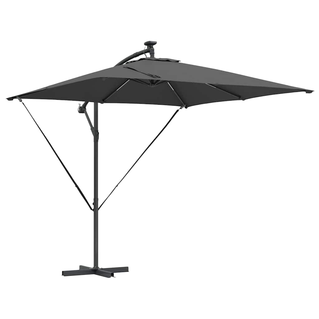 Suncobran Antracit 249 x 249 x 250 cm Poliester i aluminij
