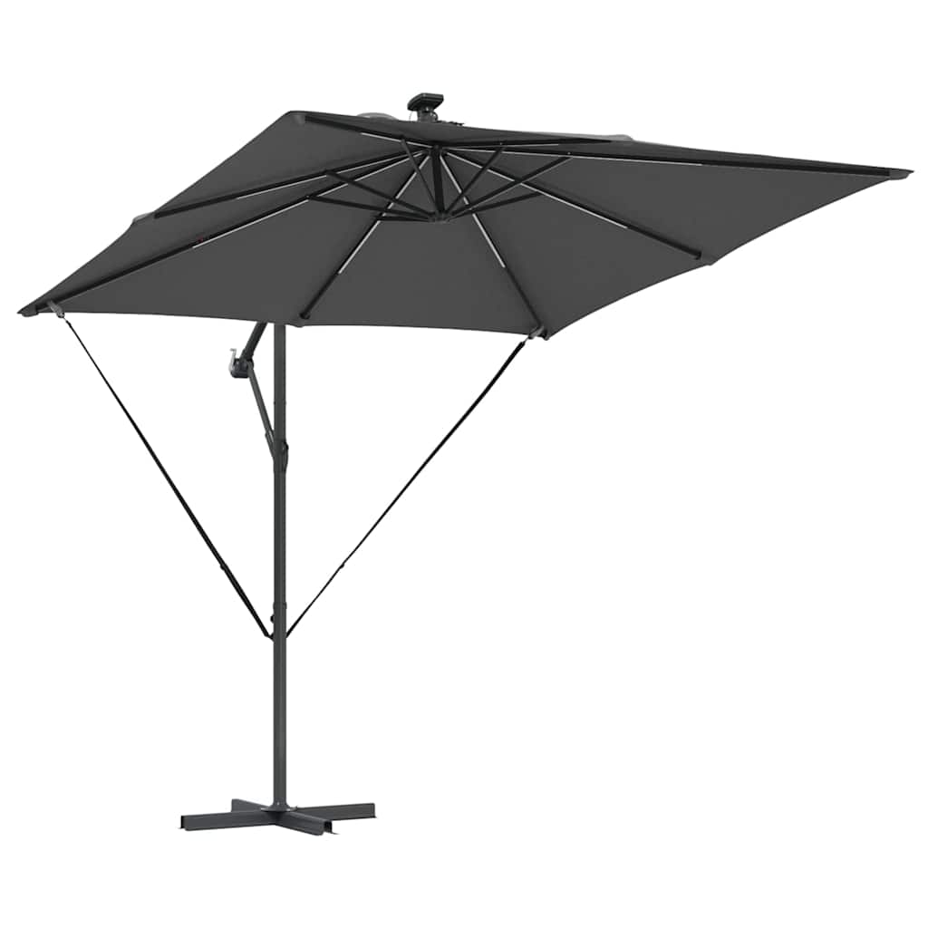 Suncobran Antracit 249 x 249 x 250 cm Poliester i aluminij