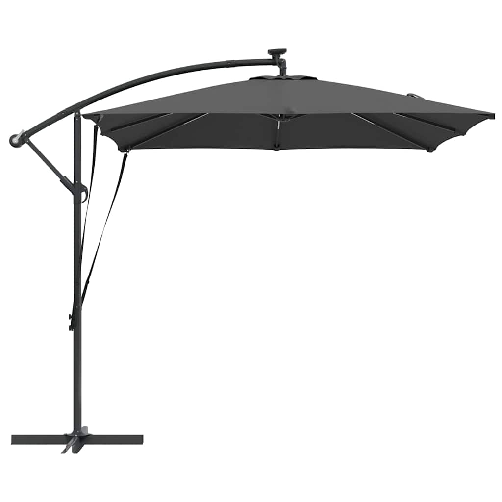 Suncobran Antracit 249 x 249 x 250 cm Poliester i aluminij