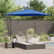 Suncobran Azurnoplava 249 x 249 x 250 cm Poliester i aluminij