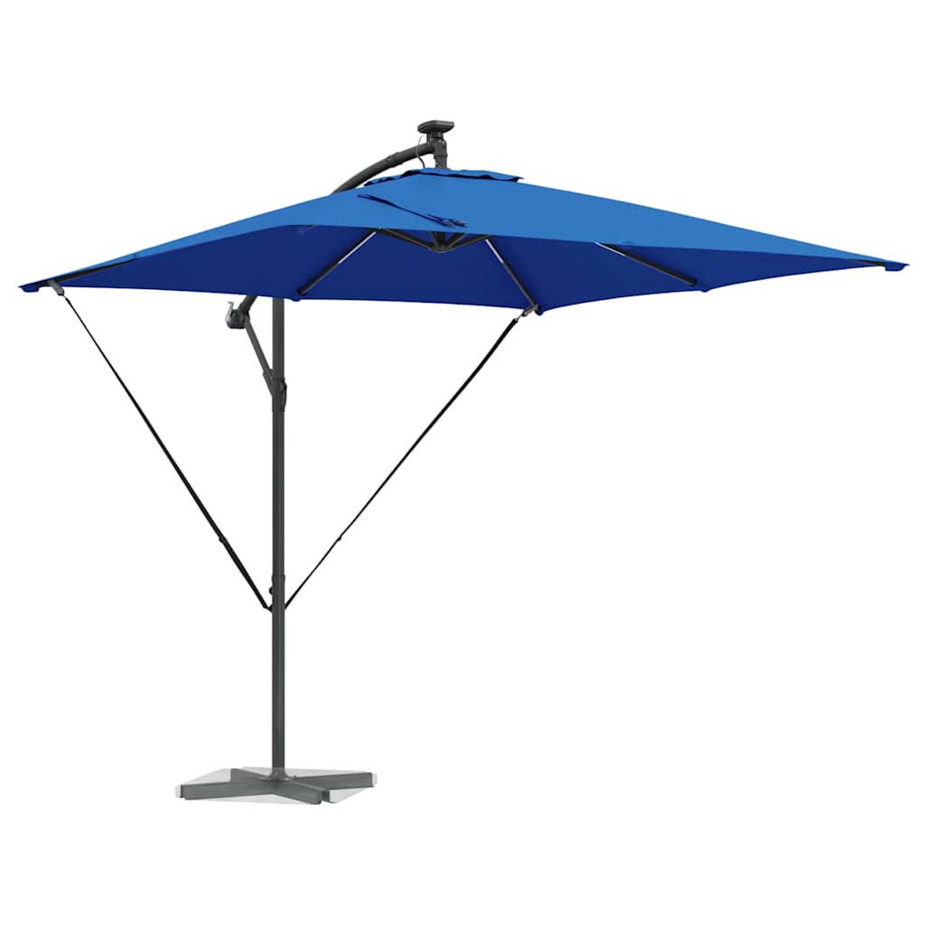Suncobran Azurnoplava 249 x 249 x 250 cm Poliester i aluminij