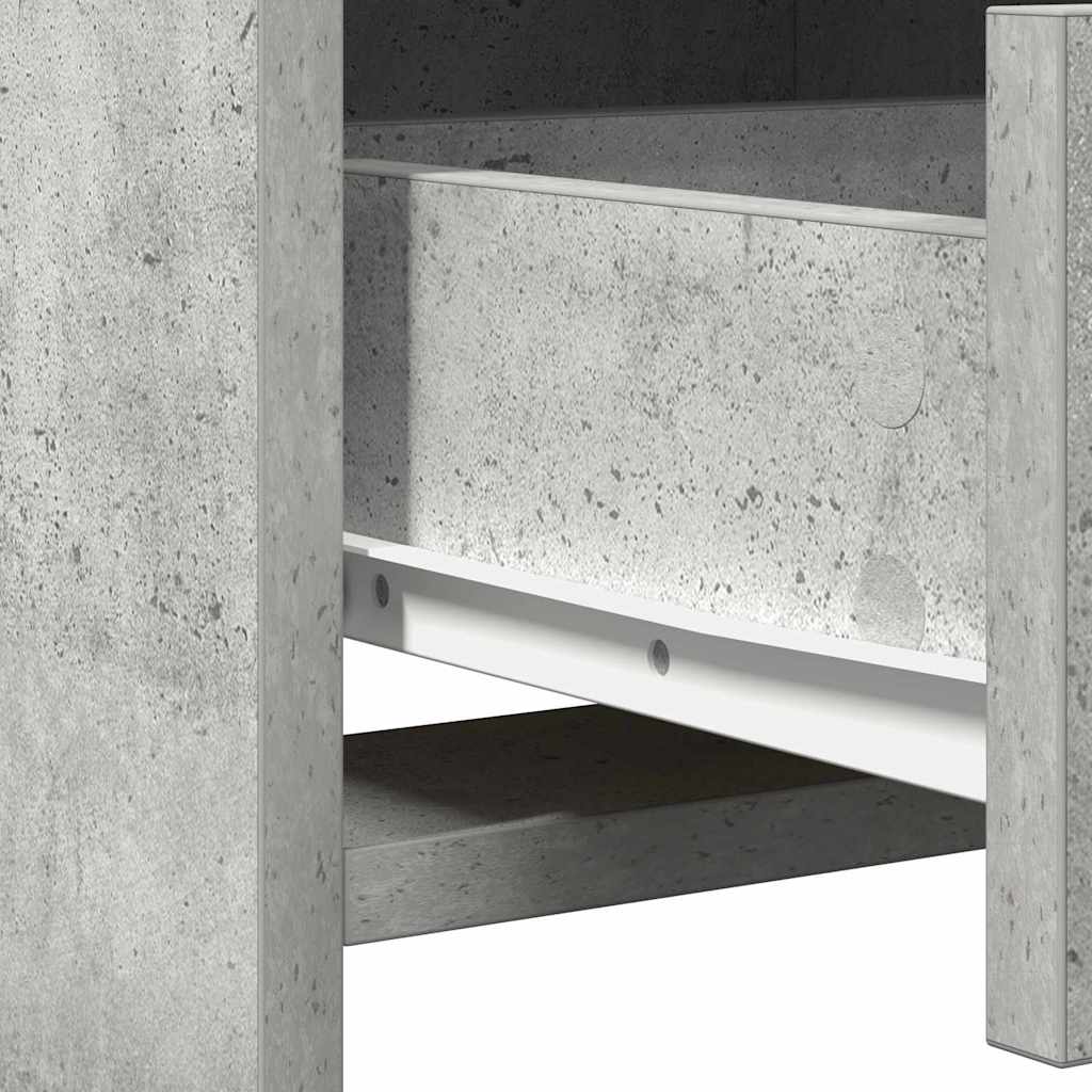 Toaletni stol 2 pcs Siva 50 x 41 x 135 cm Konstruirano drvo