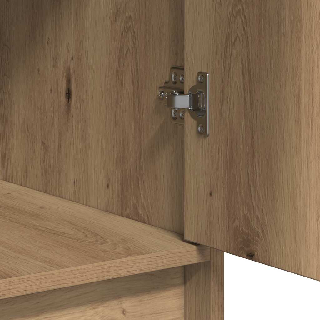 Toaletni stol 3 pcs Smeđa 78,5 x 41 x 135 cm Konstruirano drvo