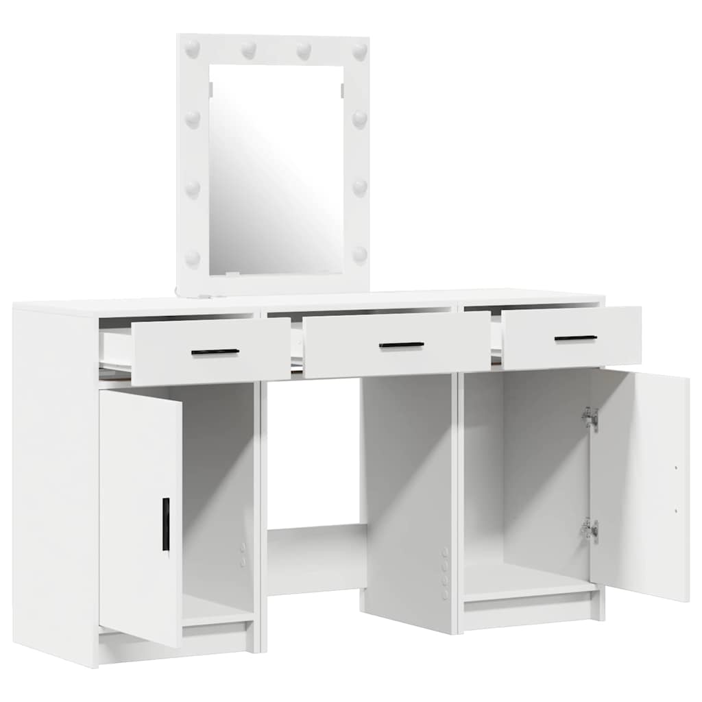Toaletni stol Bijelo 50 x 41 x 135 cm Konstruirano drvo
