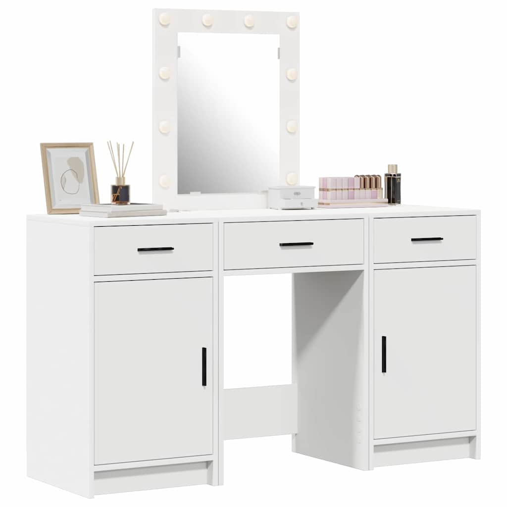 Toaletni stol Bijelo 50 x 41 x 135 cm Konstruirano drvo