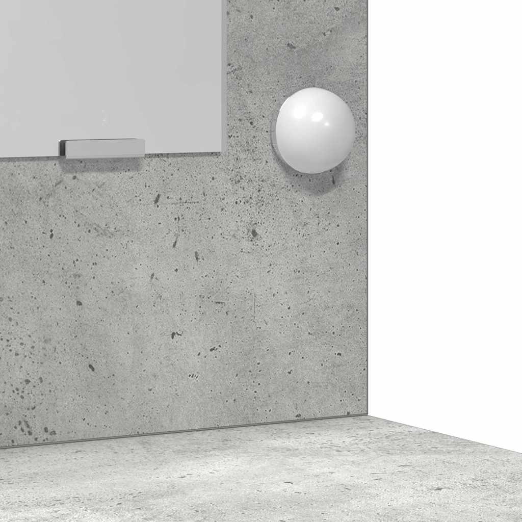 Toaletni stol s vratima Siva 50 x 41 x 135 cm Konstruirano drvo