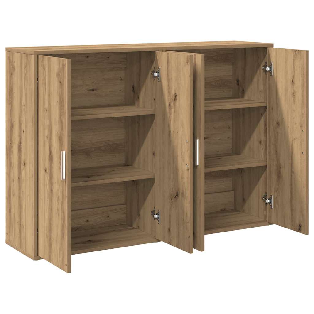 Kreveta 2 pcs Umjetnički hrast 60 x 31 x 84 cm