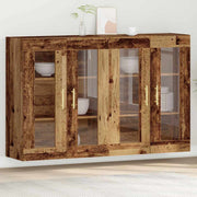 Zidni ormari 2 pcs Staro drvo 69,5 x 34 x 90 cm
