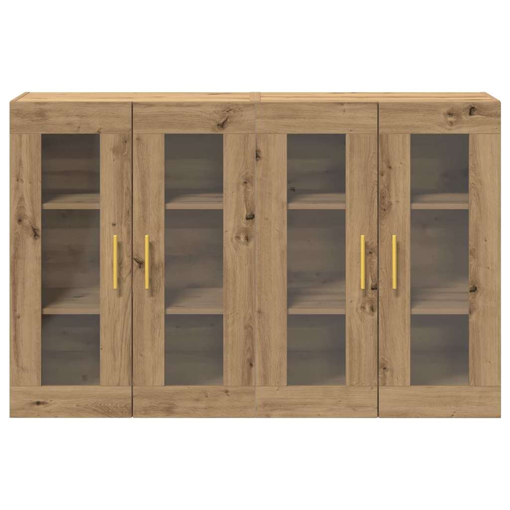 Zidni ormari 2 pcs Umjetnički hrast 69,5 x 34 x 90 cm