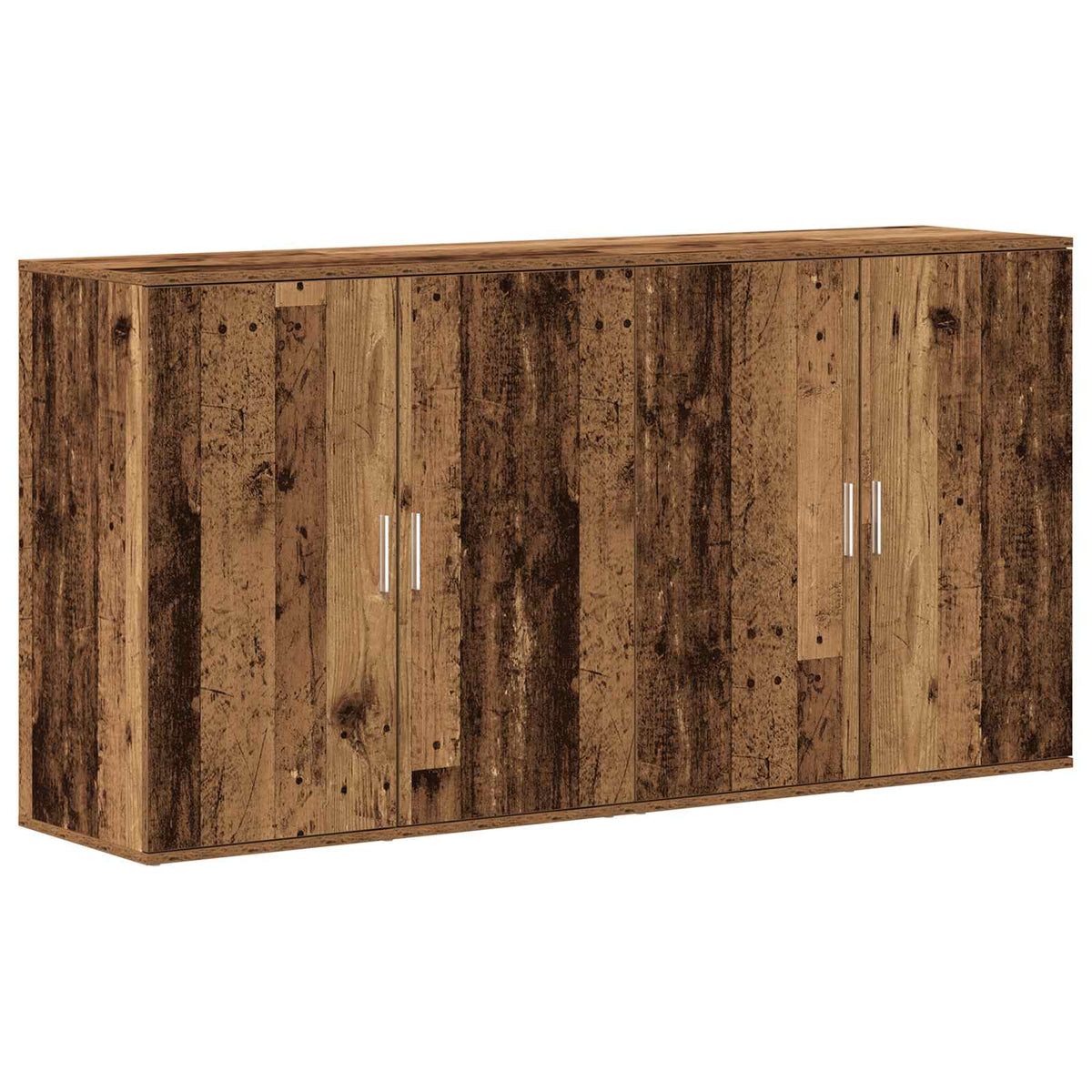 Kreveta 2 pcs Staro drvo 79 x 38 x 80 cm Konstruirano drvo
