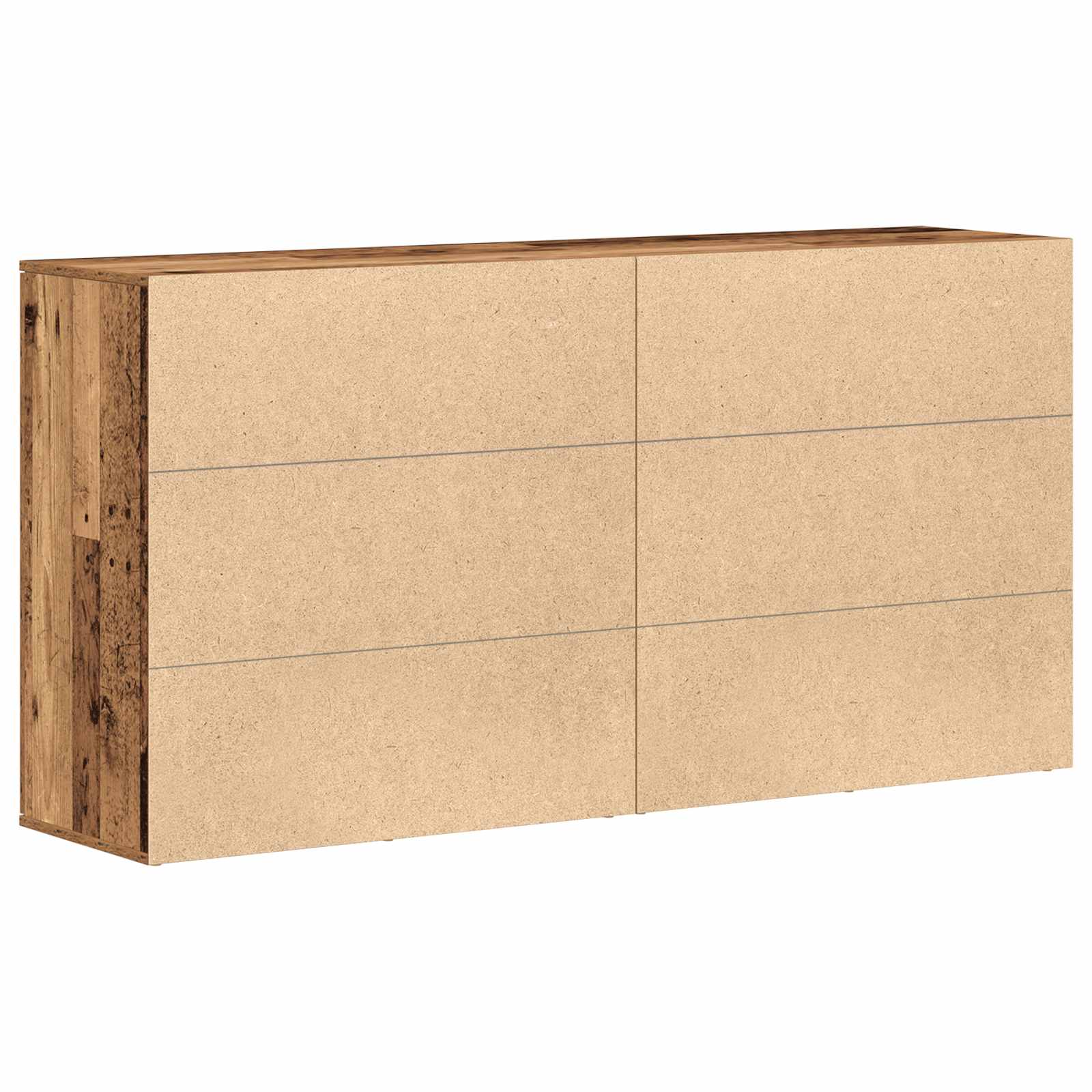 Kreveta 2 pcs Staro drvo 79 x 38 x 80 cm Konstruirano drvo