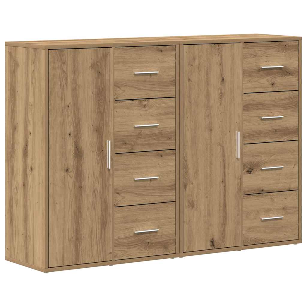Kreveta s ladicama 2 pcs Umjetnički hrast 60 x 31 x 84 cm