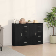 Kreveta 2 pcs Crni hrast 60 x 31 x 84 cm Konstruirano drvo
