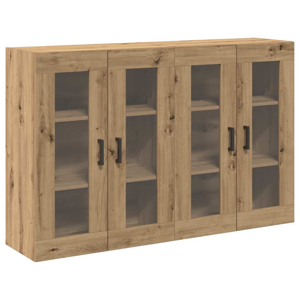 Zidni ormari 2 pcs Umjetnički hrast 69,5 x 34 x 90 cm