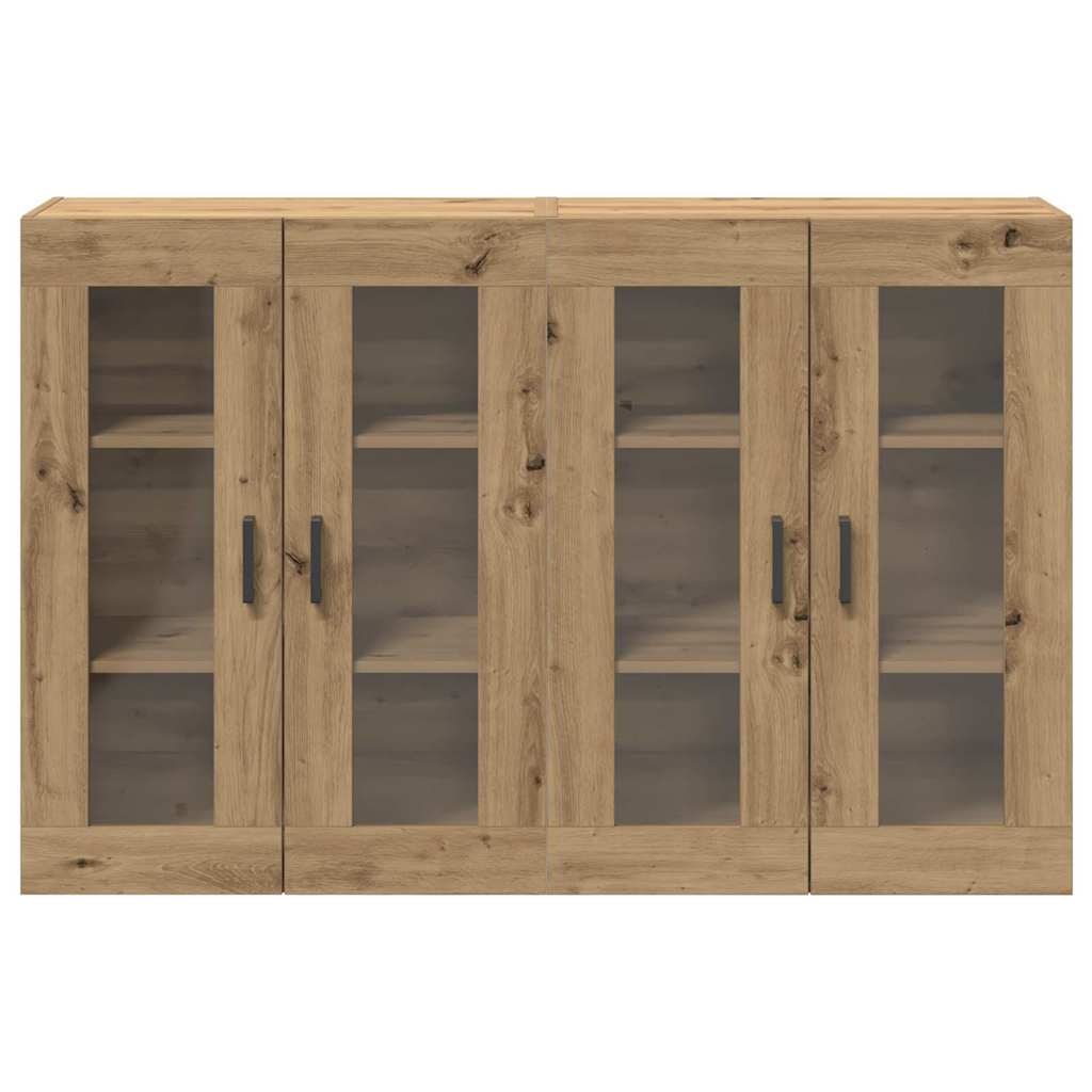 Zidni ormari 2 pcs Umjetnički hrast 69,5 x 34 x 90 cm